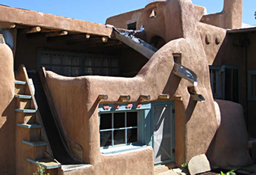 The exterior of the Couse grandchildren’s playhouse.